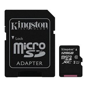 MICRO SD XC 128GB KINGSTON CLASSE 10