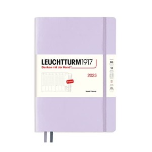 Agenda Planner Settimanale Composition B5 2023 con Quaderno Aggiuntivo Lilla Leuchtturm