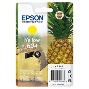 Cartuccia Epson Ananas Originale 604 Yellow 2,4ml