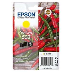 Cartuccia Epson Peperoncino 503 Yellow originale 3,3ml