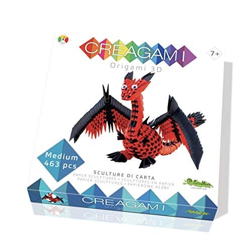 Creagami Origami Modulari 3D Medium 481 Pz "Drago"