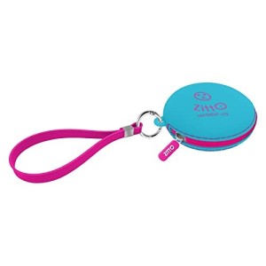 Mini Pochette In Silicone Zitto MELLOW Azzurro