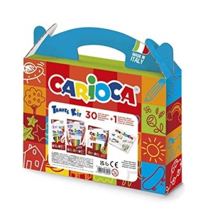 CARIOCA Kit Viaggio 30 pz + Album da Colorare