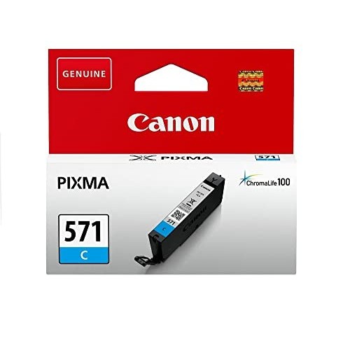 CARTUCCIA CANON 571 CYANO ORIGINALE 0386C001