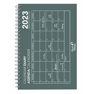 Calendario Diary 17 ML Oslo Grigio Quo Vadis