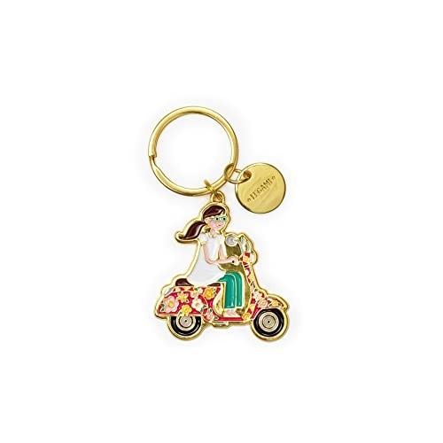 Portachiavi in Metallo Smaltato - What a Key Ring! - Scooter - Legami