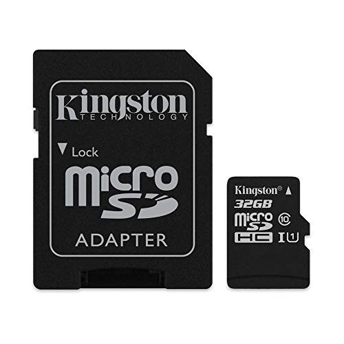 MICRO SD 32GB KINGSTON CLASSE 10 CON ADATTATORE