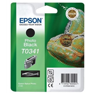 Cartuccia Epson T0341 Ligh Black Originale C13T03414020