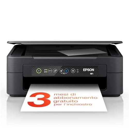 Stampante Epson XP-2200 3in1 wifi
USB, Wi-Fi, Wi-Fi Direct, stampa da mobile, Epson Creative Print stampa da Facebook (Stampa F