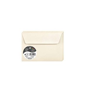 Conf. 20 Buste 120gr PL 114x162 Avorio Iridiscente Clairefontaine