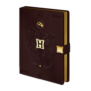 Notebook a Righe Spiralato A5 con Clip Harry Potter Premium Limited Edition