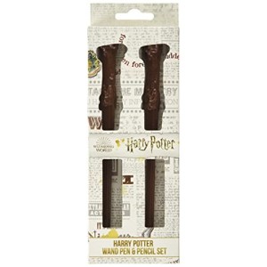 Set Penna e Matita Bacchette Harry Potter