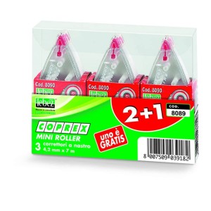 Promo Pack 3 Correttori a Nastro Coprex 4,2mmX7Mt