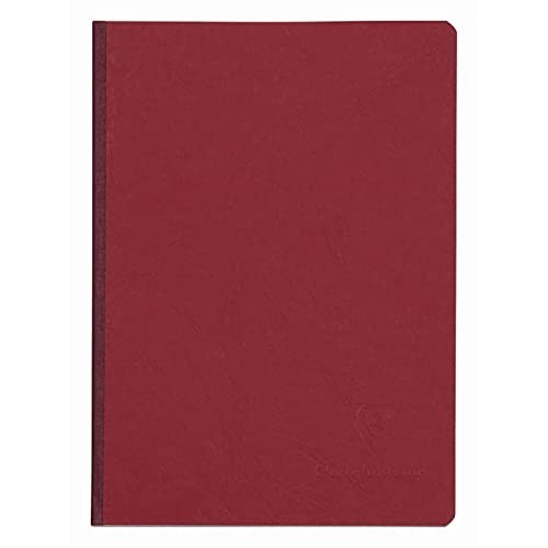 Quaderno Brossurato 192pag. a Quadretti A5 Rosso Clairefontaine