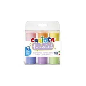 Tempera Carioca Pastel 6x25ml