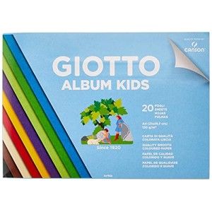 Album Colorato A4 Giotto 20ff 120gr Album Kids