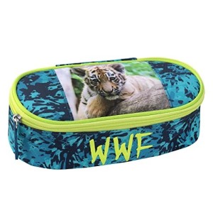 Astuccio Ovale Comix WWF Maschio