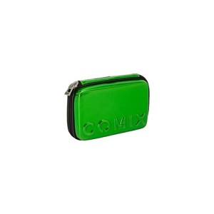 Astuccio Rigido Maxi Comix 1 Zip 3 Scomparti Pieno Verde