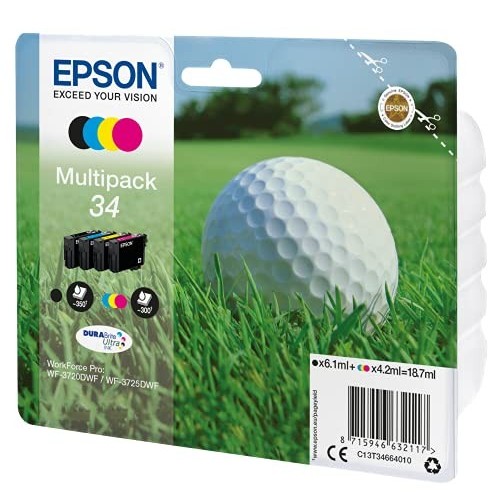 MULTIPACK CARTUCCIA ORIGINALE EPSON T3466 C13T34664010