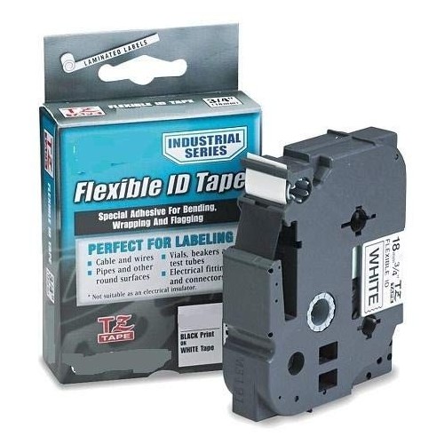 ETICHETTE PER BROTHER TZ-131 TZE-131 LAMINATO 12 MM X 8 MT COMPATIBILE