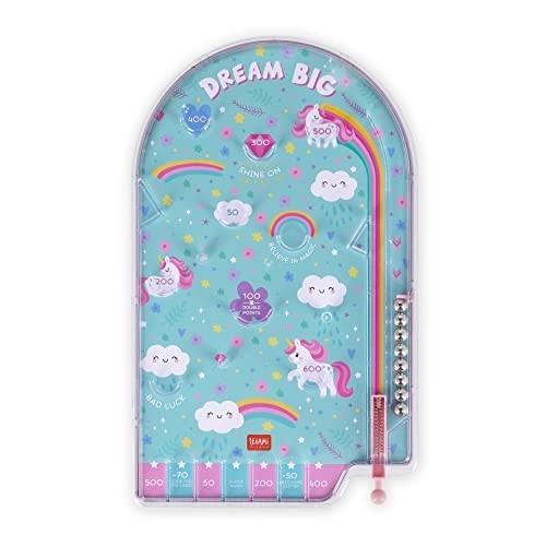 Mini Pinball Portatile Unicorn Legami