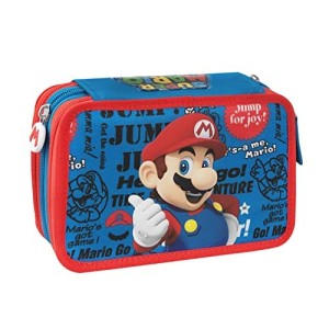 Astuccio 3 Zip SuperMario