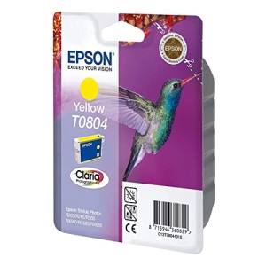 CARTUCCIA ORIGINALE EPSON C13T08044010 T0804 YELLOW