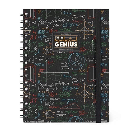 Notebook con Spirale Quaderno A5 Legami Maxi Genius