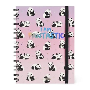 Notebook con Spirale Quaderno A5 Legami Maxi Panda Pantastic 2