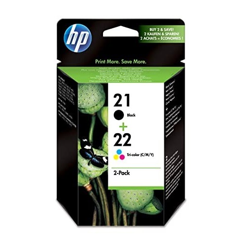 MULTIPACK ORIGINALE HP 21 + HP 22 SCADUTO SD367AE