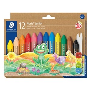 12 Pastelli a Cera Jumbo Staedtler 2+