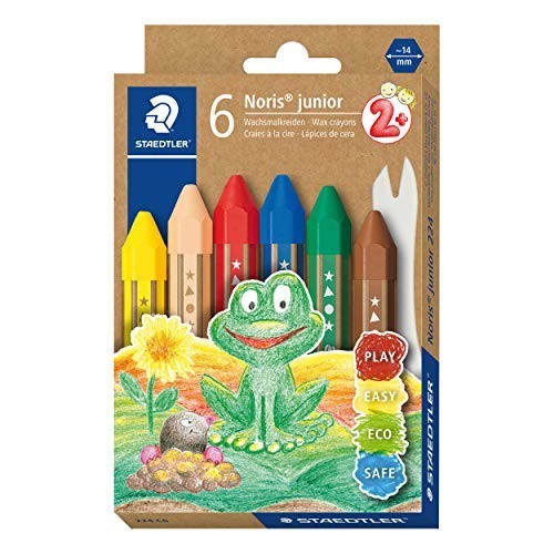 6 Pastelli a Cera Jumbo Staedtler 2+