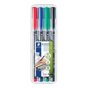 Astuccio 4 Lumocolor Permanente F Staedtler