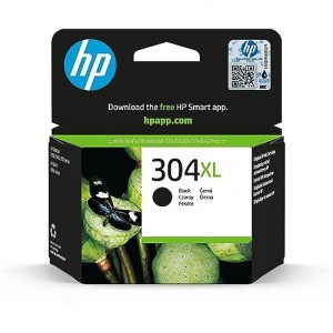 CARTUCCIA HP N9K08AE 304 BK XL NERO ORIGINALE