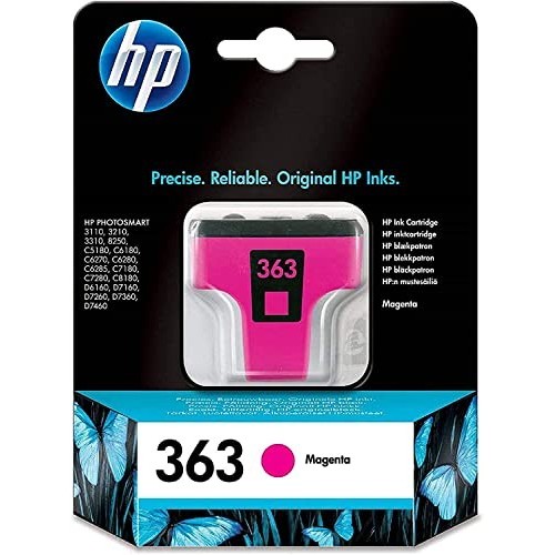 CARTUCCIA HP 363 MAGENTA ORIGINALE SCADUTA C8772EE