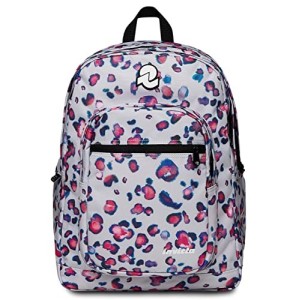 Zaino Invicta Backpack Fantasy Bianco con Macchie Rosa