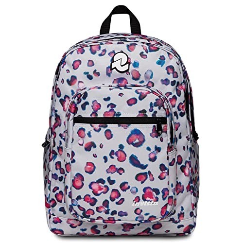 Zaino Invicta Backpack Fantasy Bianco con Macchie Rosa