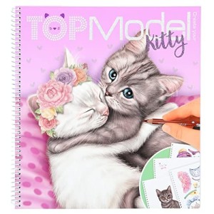 Album Top Model Colora il tuo Gattino