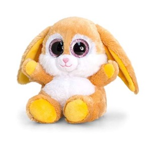 Keel Toys, SF0447, Coniglietto di Peluche Animoutsu, 15 cm