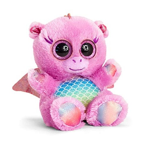 Keel Toys, SF6145, Draghetto di Peluche Animoutsu, 15 cm