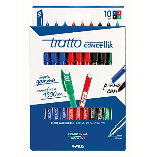 Astuccio 10 Tratto Cancelllik Colori Base