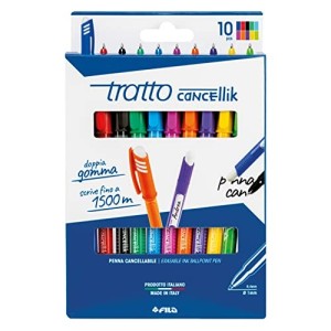 Astuccio 10 Tratto Cancelllik Colori Assortiti