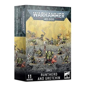 Games Workshop - Warhammer Orks - Runtherd And Gretchin