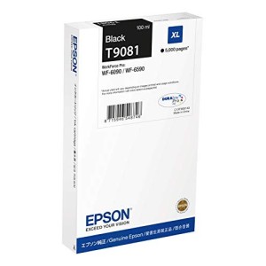 Cartuccia Epson T9081 Nera 5k C13T908140 Originale