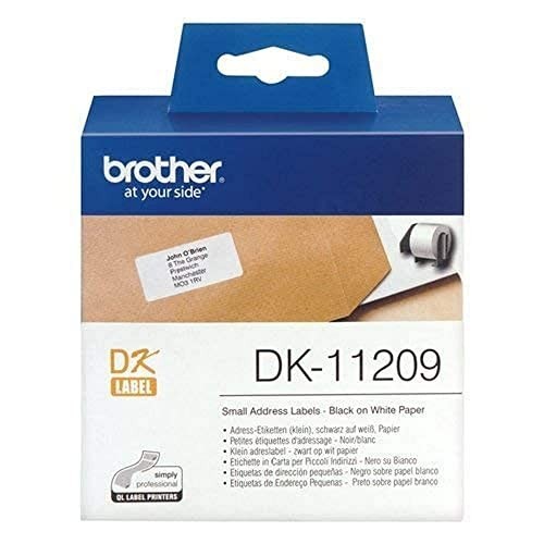 Etichette Brother DK-11209 Originale 800pz 29x62