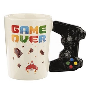 Tazza con Manico a Forma di Controller - Game Over Pixellato Puckator