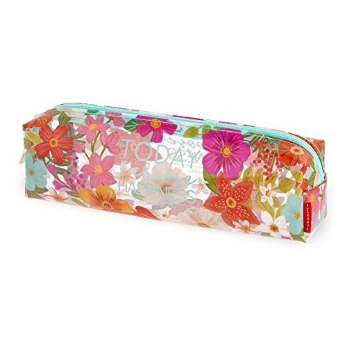 Pencil Case - Astuccio Trasparente - Flowers - Legami