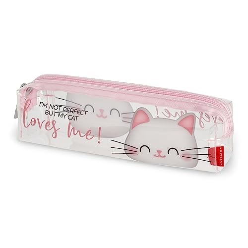 Pencil Case - Astuccio Trasparente - Kitty - Legami