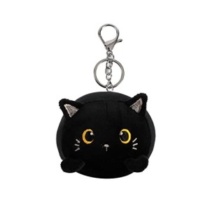 Portachiavi Peluche Gatto Nero I-Total