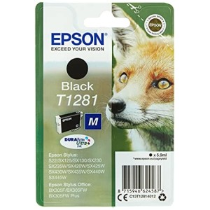 CARTUCCIA ORIGINALE EPSON C13T12814010 T1281 M NERO